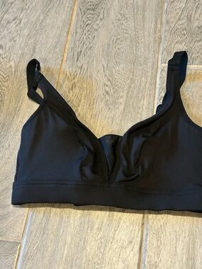 Snag black everyday ribbed full cup bra - Size 3 OK